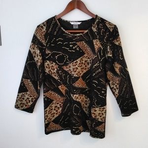 TanJay Ladies long sleeve top, size medium